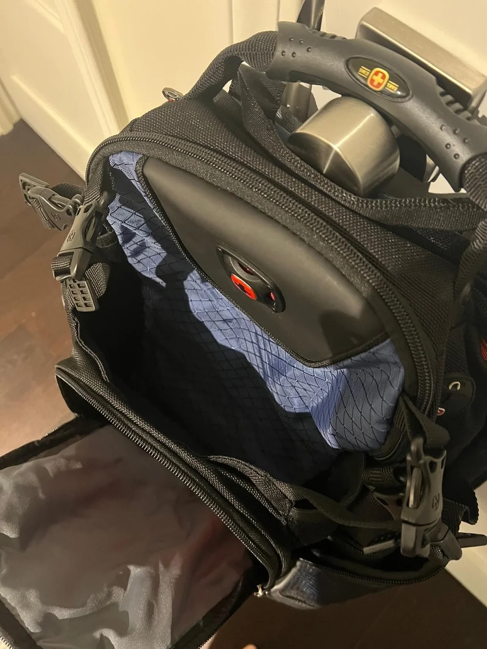 SwissGear Blue and Black Men's Backpack - SwissGear